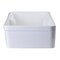 Alfi Brand 32" Short Wall Dbl Bowl Lip Apron Fireclay Farmhouse Kitchen Sink, WHT AB5123-W - alternate 9